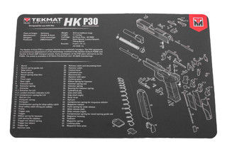 Tekmat handgun cleaning mat for HK P30.